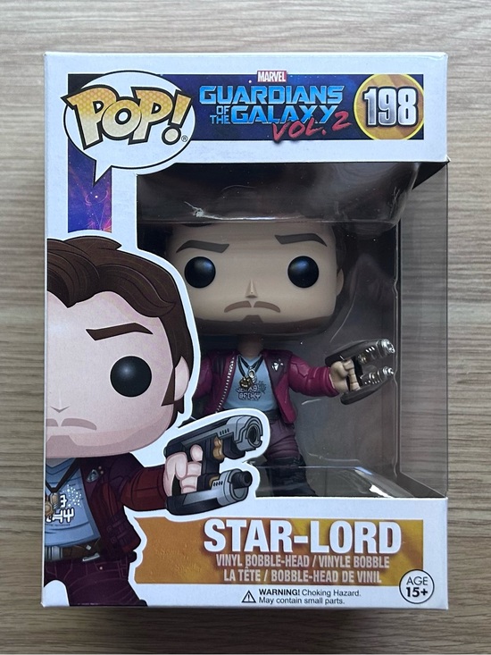 Funko Other - Funko Pop! Star-Lord from Guardians of the Galaxy Vol. 2 #198